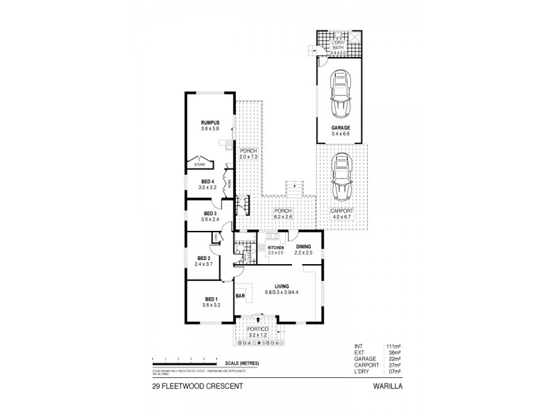 29 Fleetwood Crescent, Warilla NSW 2528 Floorplan