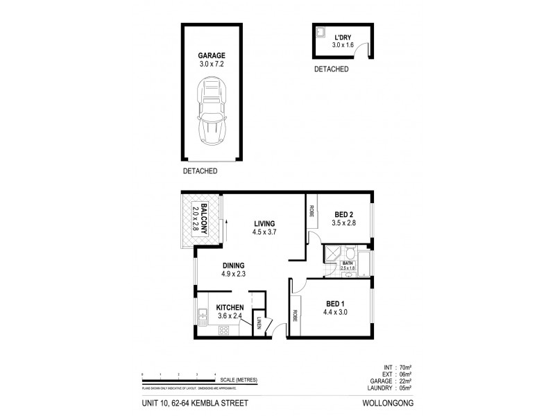 10/62-64 Kembla Street, Wollongong NSW 2500 Floorplan