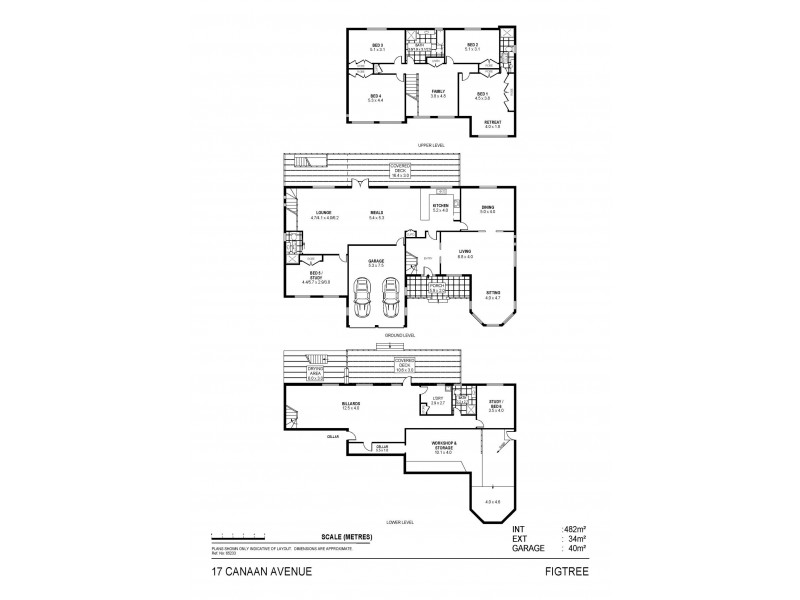 17 Canaan Avenue, Figtree NSW 2525 Floorplan