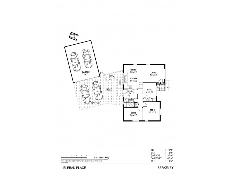 1 Eleban Place, Berkeley NSW 2506 Floorplan