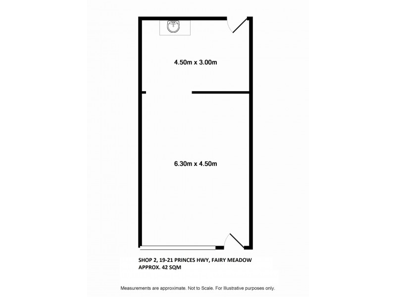 Shop 2, 19 Princes Hwy, Fairy Meadow NSW 2519 Floorplan