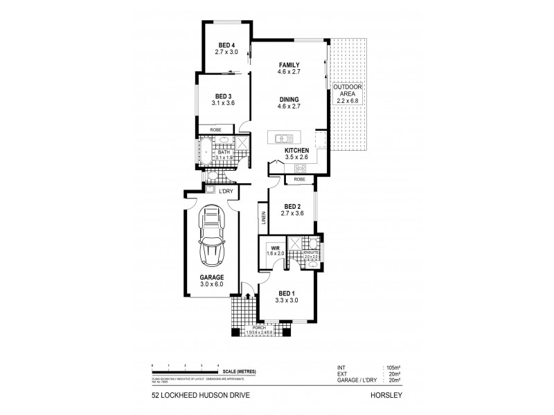 52 Lockheed Hudson Drive, Horsley NSW 2530 Floorplan