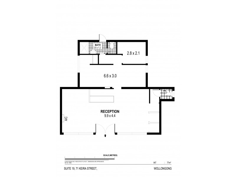 19/71 Keira Street, Wollongong NSW 2500 Floorplan