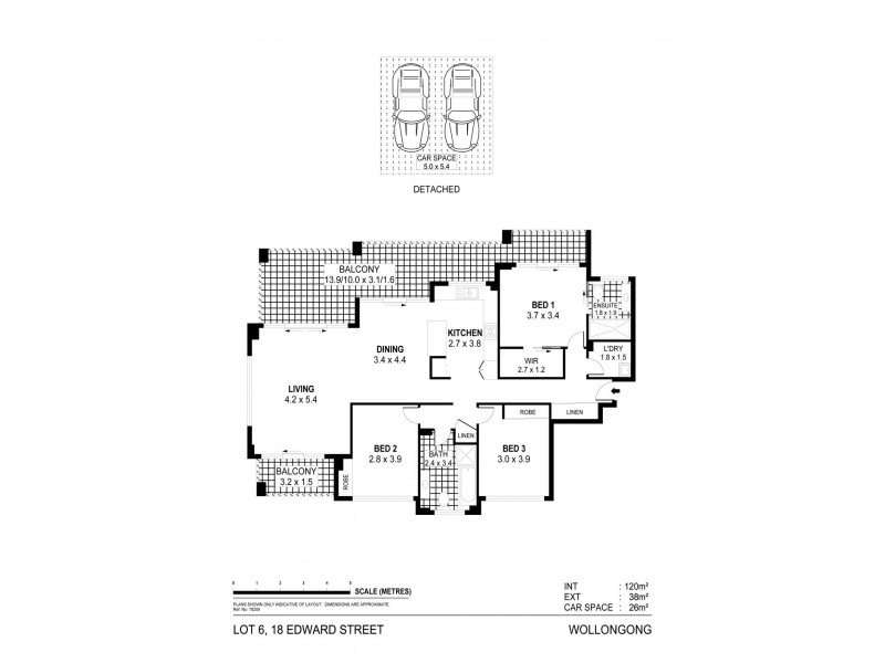 5/18 Edward Street, Wollongong NSW 2500 Floorplan