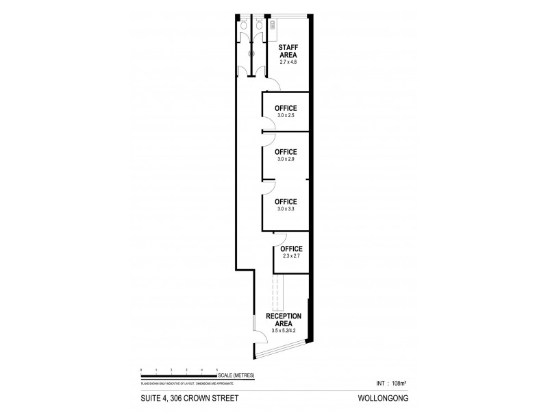 4/306 Crown Street, Wollongong NSW 2500 Floorplan
