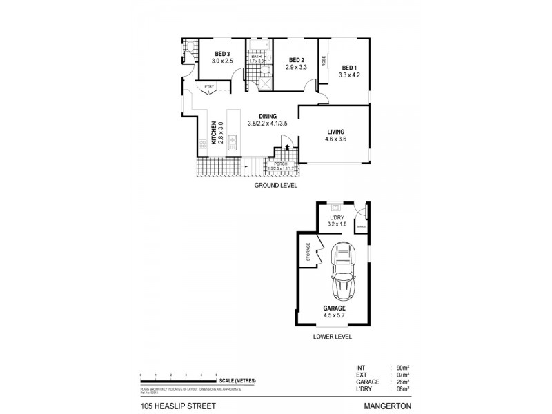 105 Heaslip Street, Mangerton NSW 2500 Floorplan