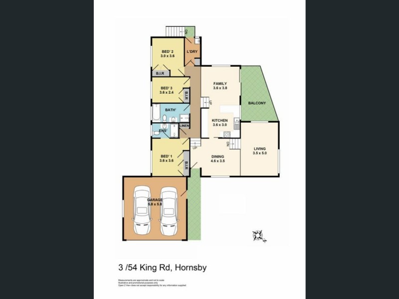 3/54 King Road, Hornsby NSW 2077