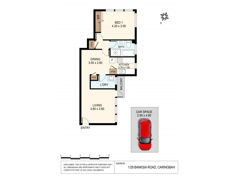 1/29 Banksia Road, Caringbah NSW 2229 Floorplan
