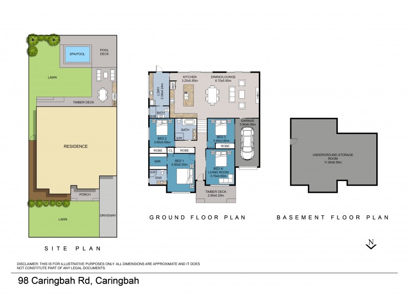 98 Caringbah Road, Caringbah South NSW 2229 Floorplan