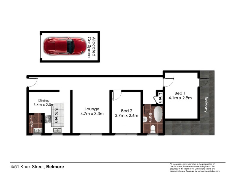 4/51 Knox Street, Belmore NSW 2192 Floorplan