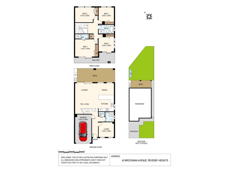 43 Brockman Avenue, Revesby Heights NSW 2212 Floorplan