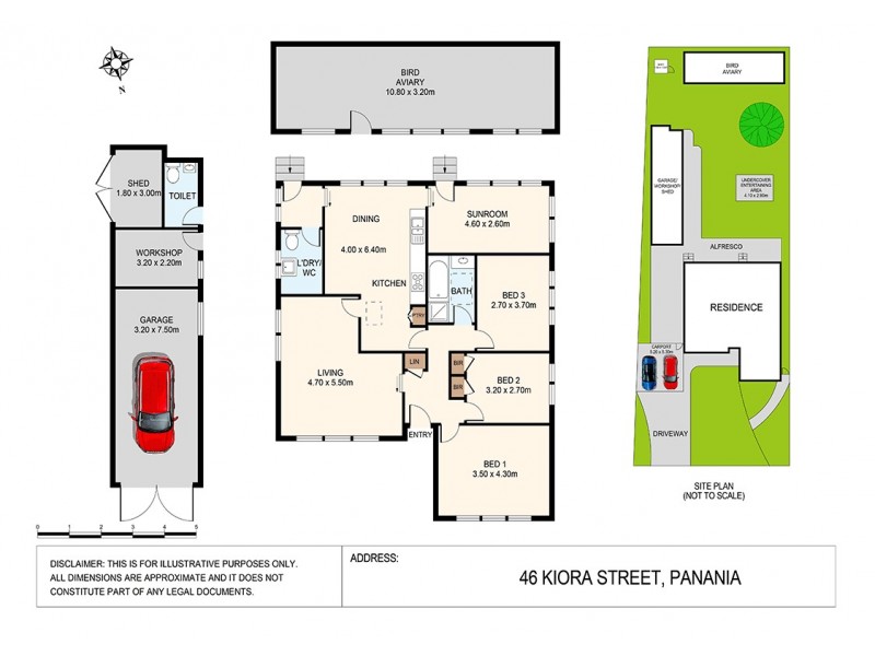 46 Kiora Street, Panania NSW 2213 Floorplan