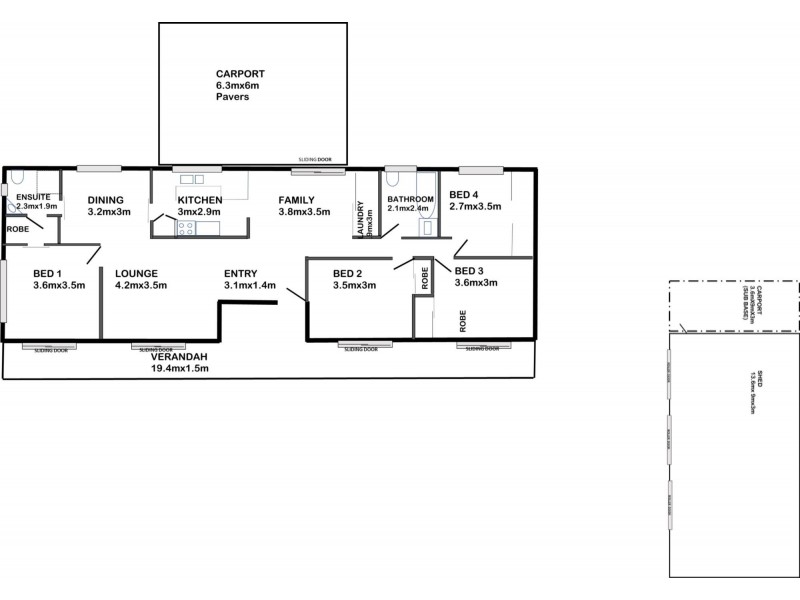 196 Schultzs Road, Ironbark QLD 4306 Floorplan
