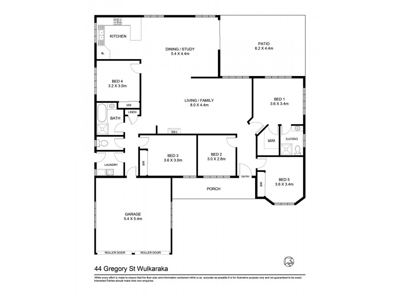 44 Gregory St, Wulkuraka QLD 4305 Floorplan
