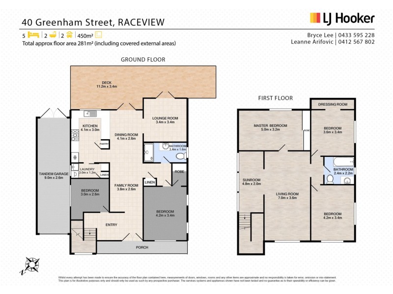 40 Greenham Street, Raceview QLD 4305 Floorplan