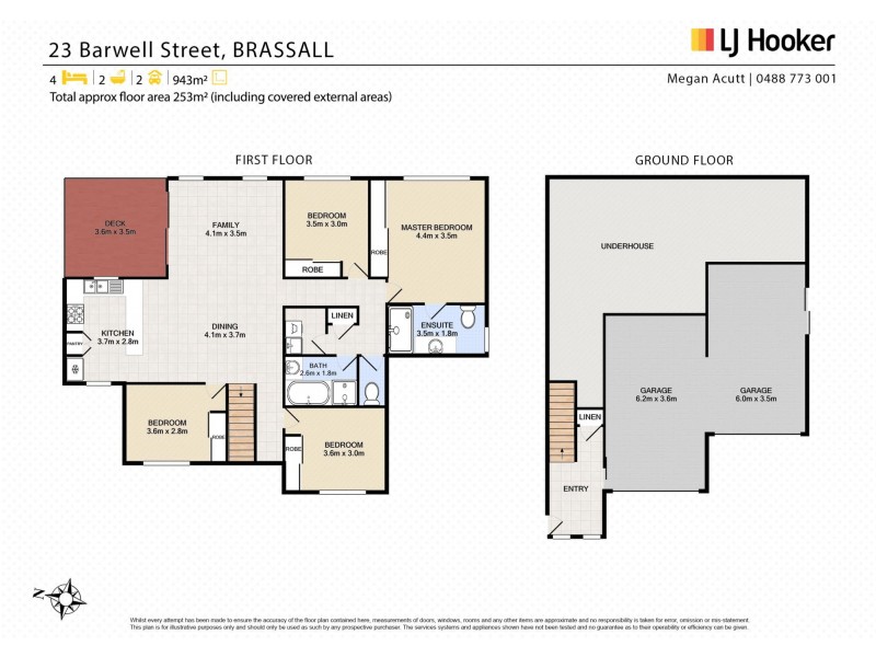 23 Barwell Street, Brassall QLD 4305 Floorplan