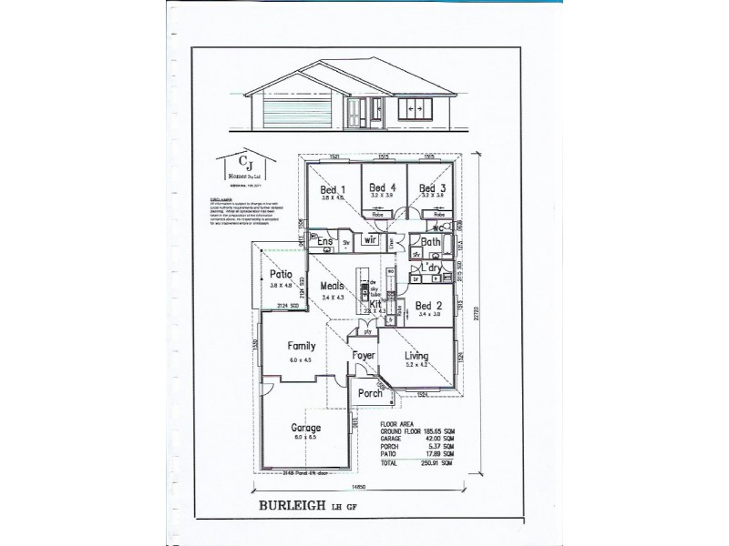 15 Eucalypt Place, Anstead QLD 4070 Floorplan