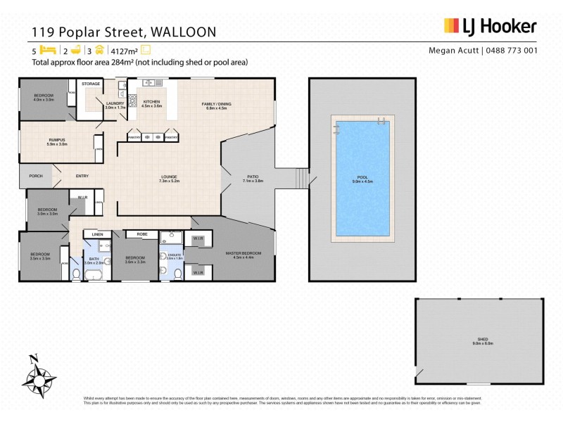 119 Poplar St, Walloon QLD 4306 Floorplan