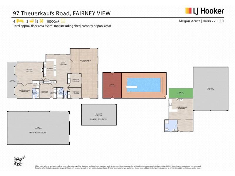 97 Theuerkaufs Rd, Fairney View QLD 4306 Floorplan