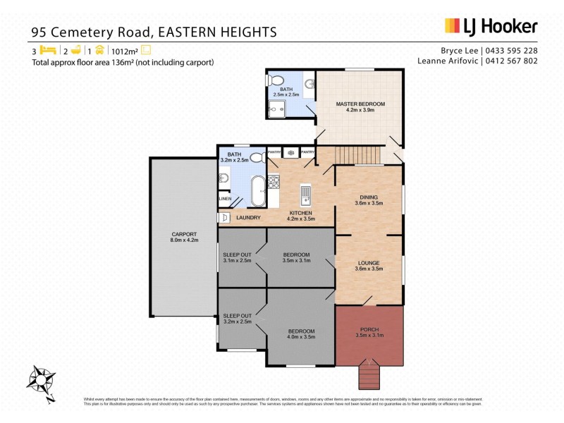 95 Cemetery Road, Raceview QLD 4305 Floorplan