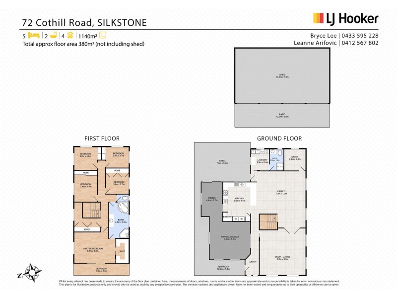 72 Cothill Road, Silkstone QLD 4304 Floorplan
