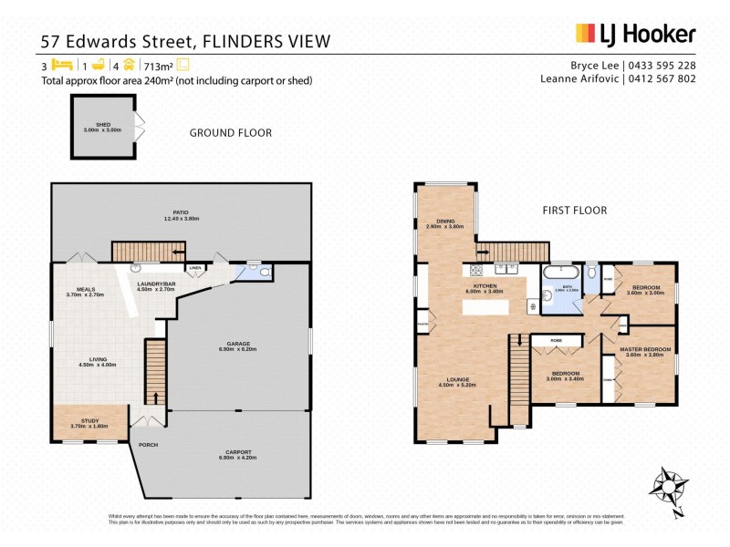 57 Edwards Street, Flinders View QLD 4305 Floorplan