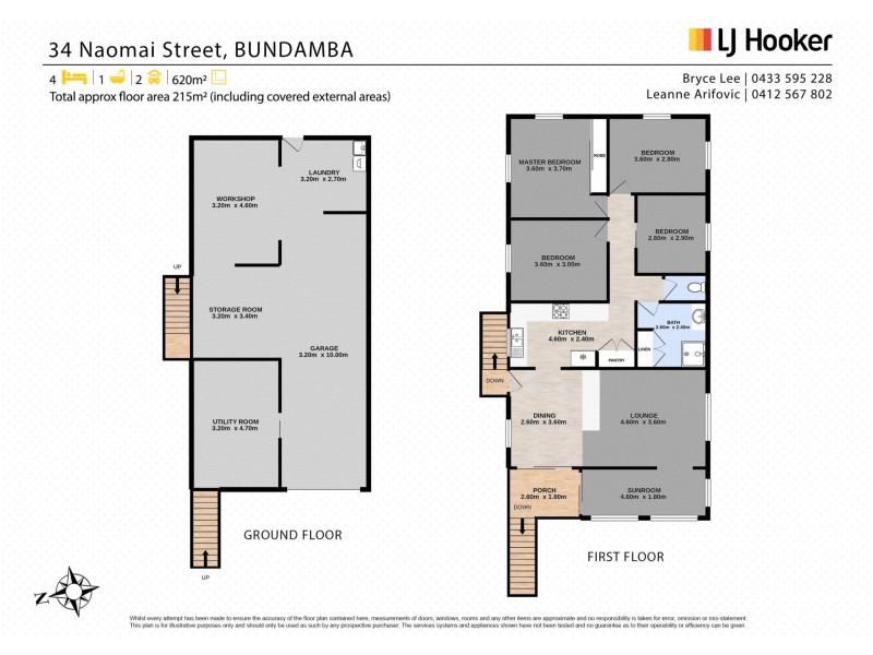34 Naomai Street, Bundamba QLD 4304 Floorplan