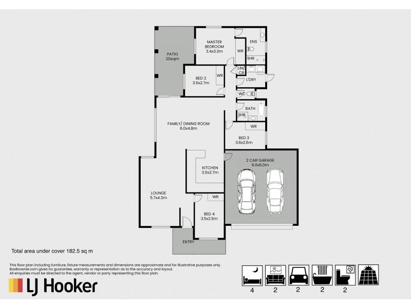 16 Wattle Crescent, Raceview QLD 4305 Floorplan