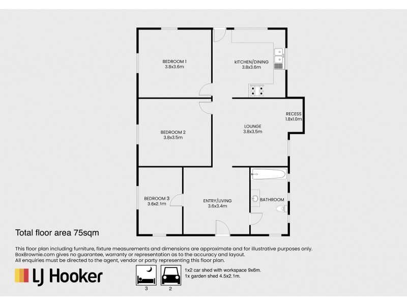 133 Rosewood Marburg Road, Rosewood QLD 4340 Floorplan
