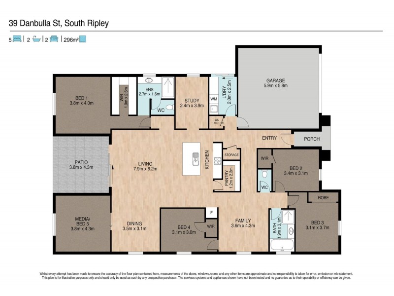 39 Danbulla Street, South Ripley QLD 4306 Floorplan