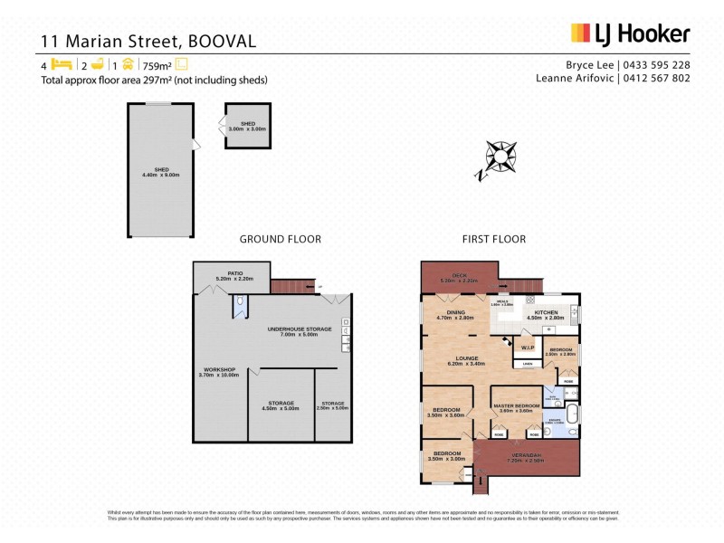 11 Marian Street, Booval QLD 4304 Floorplan