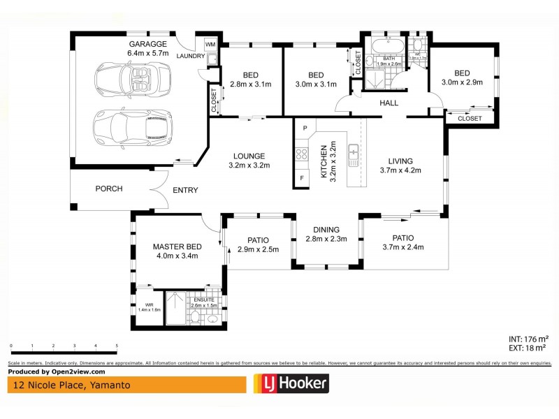 12 Nicole Place, Yamanto QLD 4305 Floorplan