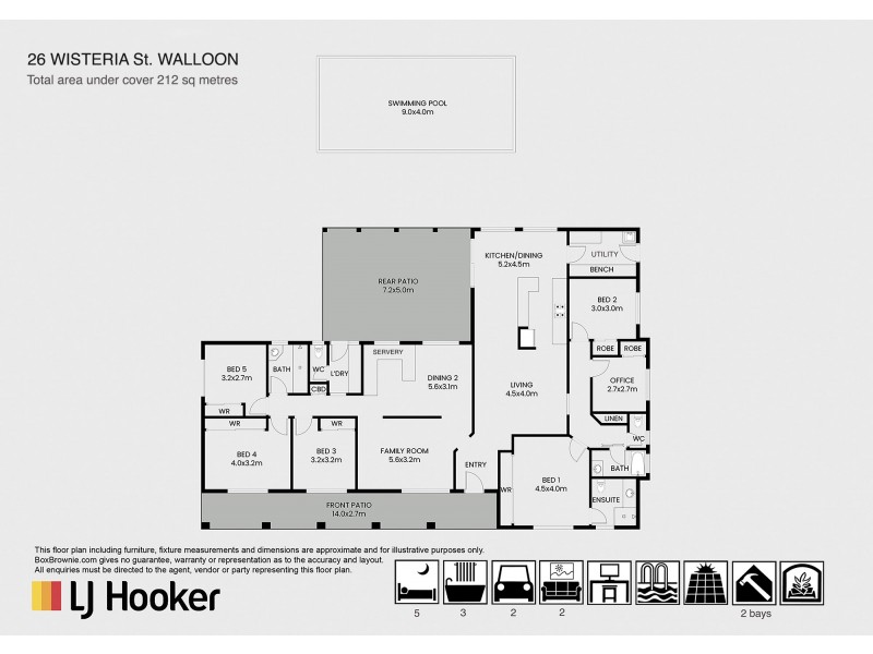 26 Wisteria Street, Walloon QLD 4306 Floorplan
