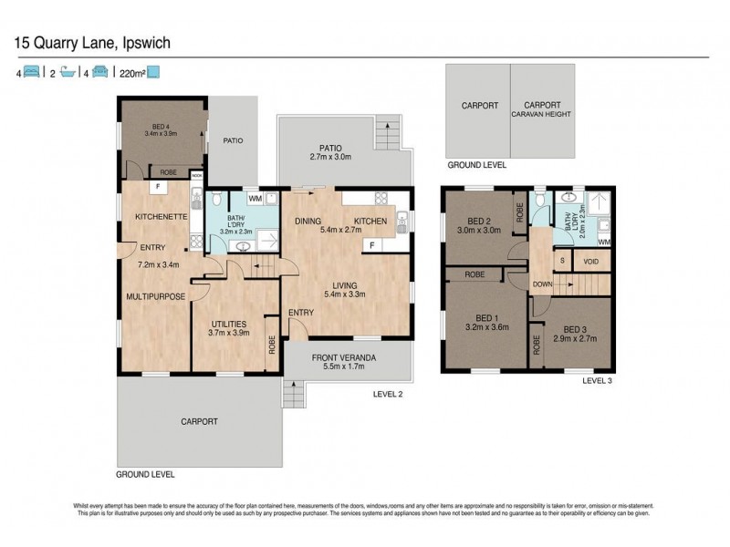 15 Quarry Lane, Ipswich QLD 4305 Floorplan