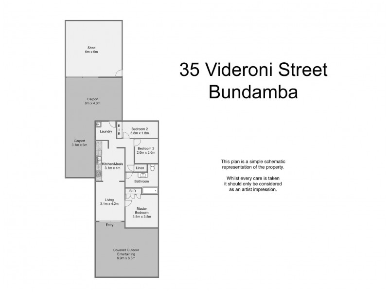 35 Videroni Street, Bundamba QLD 4304 Floorplan