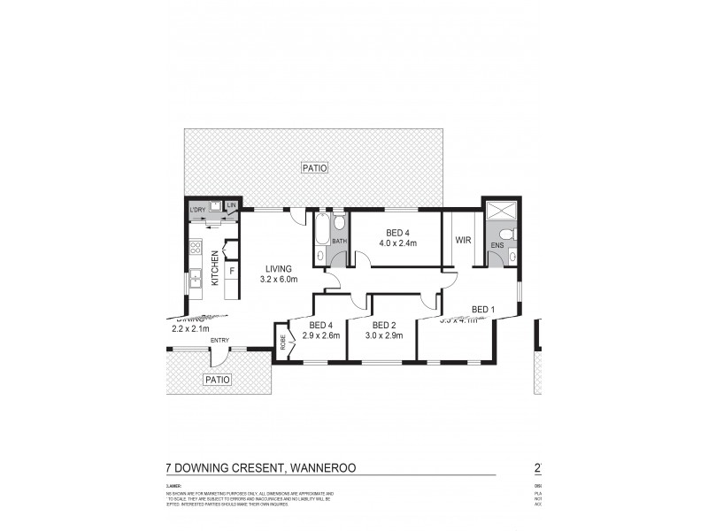 27 Downing Crescent, Wanneroo WA 6065 Floorplan