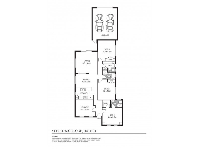 5 Sheldwich Loop, Butler WA 6036 Floorplan