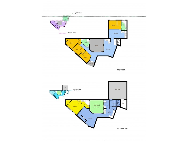 2/1 Nottinghill Street, Joondalup WA 6027 Floorplan