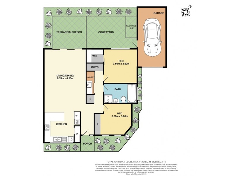 9a Seaview Avenue, Mornington VIC 3931 Floorplan