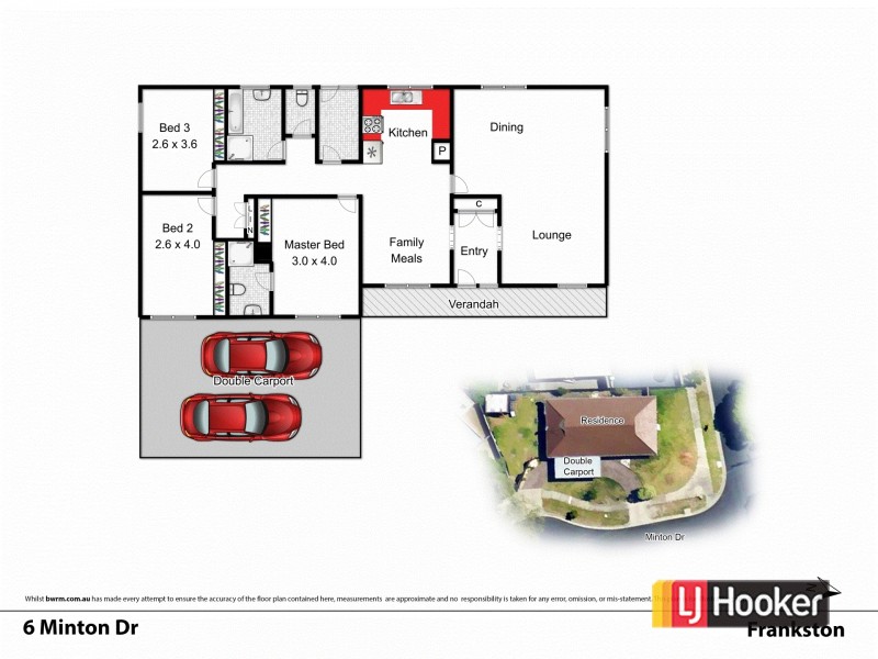 6 Minton Drive, Frankston VIC 3199 Floorplan