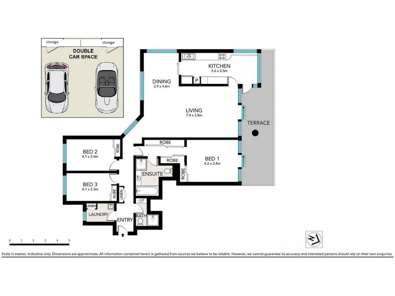 901/79 Grafton Street, Bondi Junction NSW 2022 Floorplan