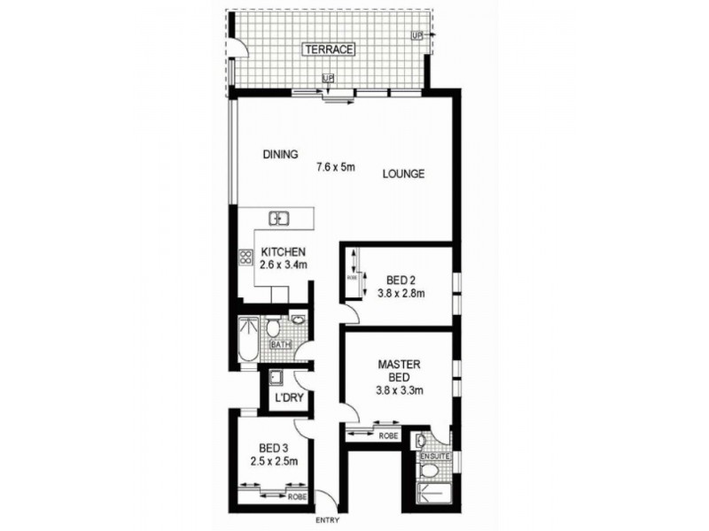 8/32 Diamond Bay Road, Vaucluse NSW 2030 Floorplan