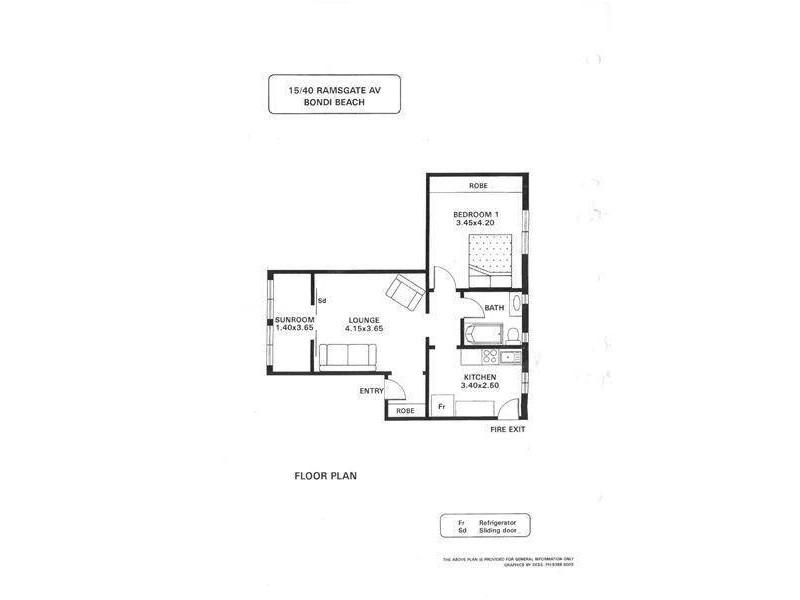 15/40-42 Ramsgate Avenue, Bondi Beach NSW 2026 Floorplan