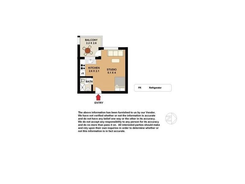 708/212 Bondi Road, Bondi NSW 2026 Floorplan