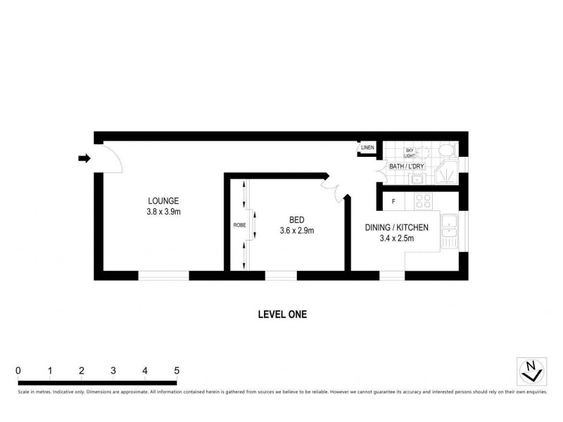 6/6 John Street, Queens Park NSW 2022 Floorplan