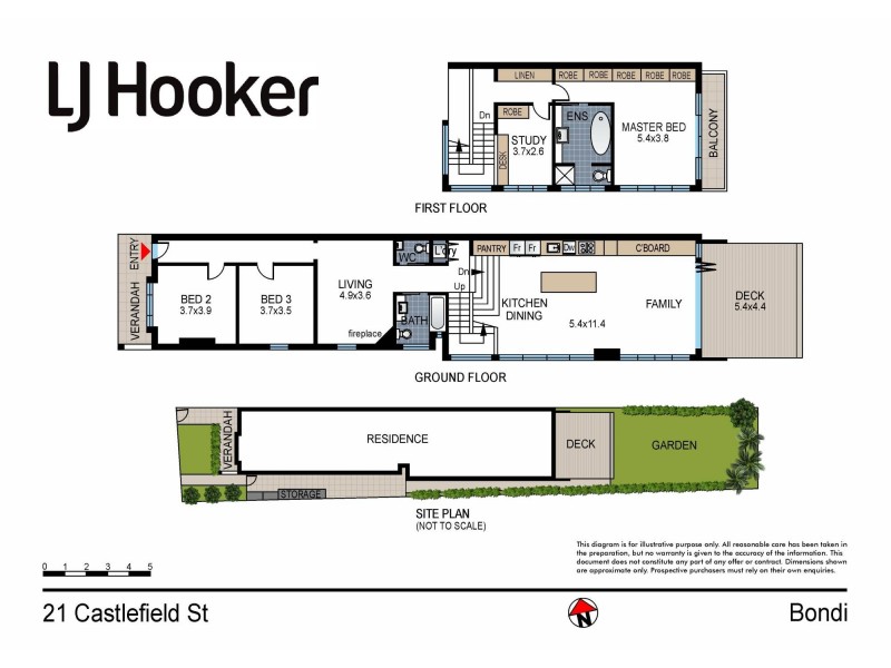 21 Castlefield Street, Bondi NSW 2026 Floorplan