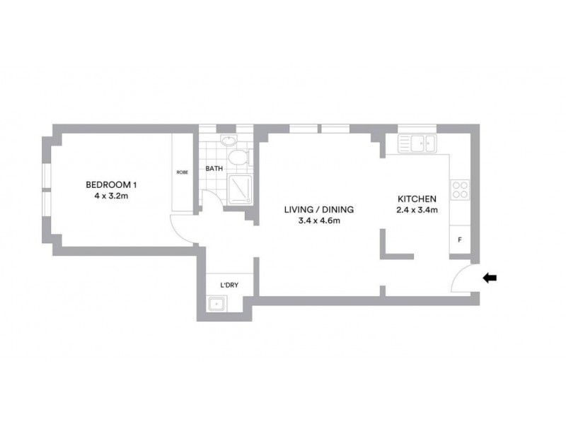 4/128 Francis Street, Bondi Beach NSW 2026 Floorplan