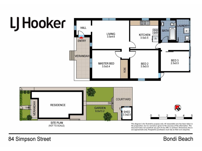84 Simpson Street, Bondi Beach NSW 2026 Floorplan