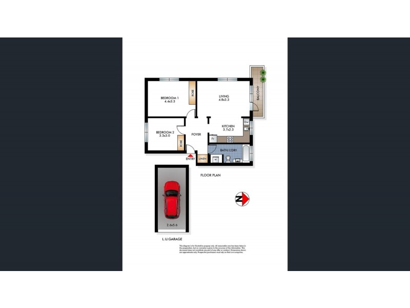 10/37 Penkivil Street, Bondi NSW 2026 Floorplan