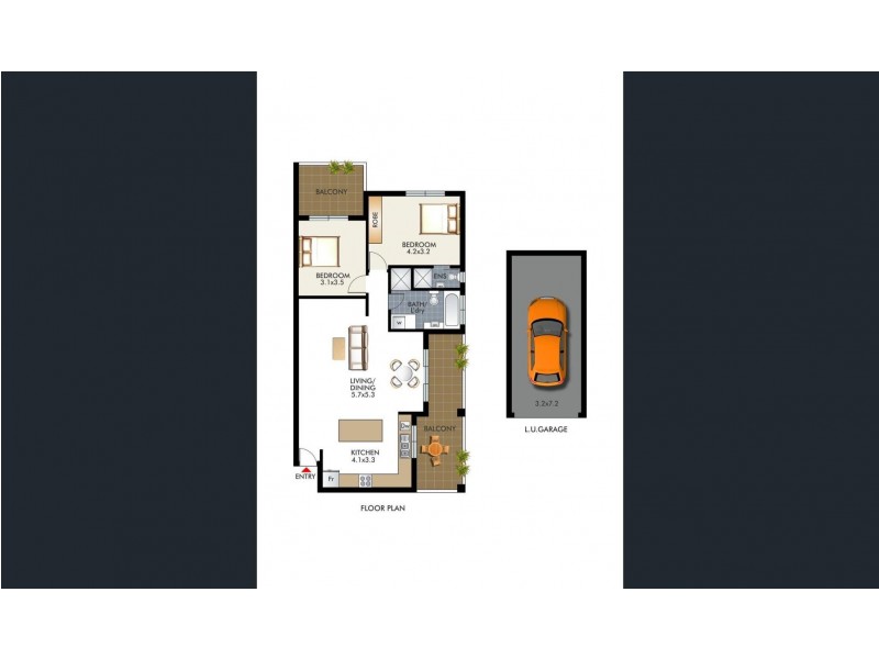 12/39-41 Denham Street, Bondi NSW 2026 Floorplan
